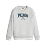 Sweatshirt enfant puma squad fl - gris chin - 13 / 14 ans