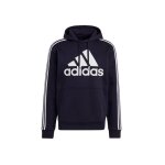Sweatshirt - adidas - h1462 - bleu - coton 100% - manches longues - col capuche