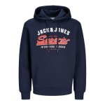 Sweatshirt - jack & jones - logo sweat - grande taille - col arrondi - manches longues