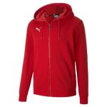 Sweatshirt puma teamgoal 23 casuals hooded - rouge - 2xl