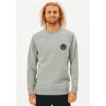 Sweatshirt - rip curl - wetsuit icon grey marle - homme - manches longues - col capuche
