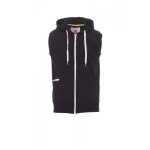 Sweatshirt sans manches payper boxer + pour homme - noir - col capuche - french terry