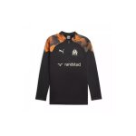 Sweatshirt training om fleece 2023 / 24 - noir / rickie orange - m