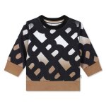 Sweatshirt tricolore avec imprim boss bb