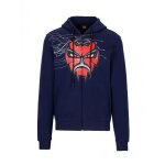 Sweatshirt yamaha - fabio quartararo 20 el diablo - bleu - manches longues