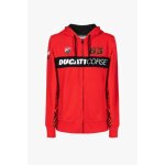 Sweatshirt zip femme francesco bagnaia 63 ducati corse officiel motogp - rouge - manches longues - col ...