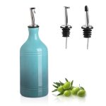 Sweejar huilier et vinaigrier céramique 500 ml bouteille huile olive et vinaigre avec deux bec verseur ... Sweejar huilier et vinaigrier céramique 500 ml bouteille huile olive et vinaigre avec deux bec verseur ...