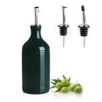 Sweejar huilier et vinaigrier céramique 500 ml bouteille huile olive et vinaigre avec deux bec verseur ... Sweejar huilier et vinaigrier céramique 500 ml bouteille huile olive et vinaigre avec deux bec verseur ...