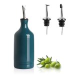 Sweejar huilier et vinaigrier céramique 500 ml bouteille huile olive et vinaigre avec deux bec verseur ... Sweejar huilier et vinaigrier céramique 500 ml bouteille huile olive et vinaigre avec deux bec verseur ...