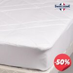 Surmatelas - sweethome - latex - 70x190 / 200 cm - imperméable - coton 100% - drap housse Surmatelas - sweethome - latex - 70x190 / 200 cm - imperméable - coton 100% - drap housse