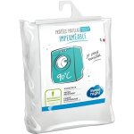 Sweetnight prot�ge - matelas imperm�able axel 90x190 / 200 cm - blanc