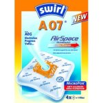 Swirl - 4006508179336 - sac daspirateur - 4 sacs + 1 filtre - marque swirl - pour aspirateur aeg a07 ...