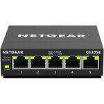 Switch ethernet - netgear - gs305e - 5 ports rj45 m�tal gigabit - manageable