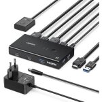Switch kvm hdmi - ugreen - 4k 60hz - 2 entrées - 1 sortie - usb 3. 0 et usb - c Switch kvm hdmi - ugreen - 4k 60hz - 2 entrées - 1 sortie - usb 3. 0 et usb - c