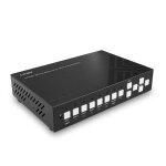 Switch kvm - lindy - 4 entr�es hdmi - usb type c - 4k60 - 5 ports