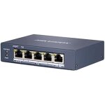 Switch poe hikvision ds - 3e0505hp - e blue - 5 ports - gigabit ethernet