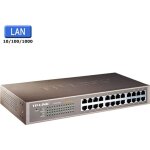 Switch r�seau tp link switch rackable / de bureau 24 ports gigabit rj45 10 / 100 / 1000 mbps