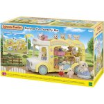 Sylvanian families 5744 - le bus et sa cour de rcration