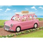 Sylvanian families - monospace rose pour pique - nique en famille