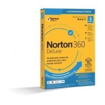 Symantec norton 360 deluxe - version bo�te (1 an) - 3 p�riph�riques espace de stockage de cloud 25 gb ...