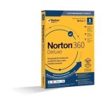Symantec norton 360 deluxe - version bote (1 an) - 5 priphriques espace de stockage de cloud 50 gb ...