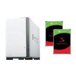 Serveur nas - synology - ds223j - 4to - stockage et partage de donnes efficace
