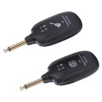 Systme audio pour guitare omabeta - sans fil - rcepteur metteur - noir