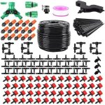 Syst�me dirrigation - zgeer - 165 pieds - tuyau anti - uv - �conomie deau - kit complet darrosage