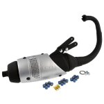 Systme dchappement leovince touring pour mbk - yamaha booster stunt slider bws exhaust
