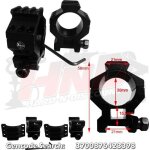 Syst�me de montage pour lunette de vis�e et red dots diam�tre 30mm