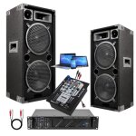 Syst�me sono 2480w avec ampli pro 480w + 2 enceintes sono 2x1000w - 1 table de mixage usb bluetooh - ...