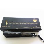 Systme de vapeur huile dargan dfriser salon spa vapeur fer plat en cramique de tourmaline cheveux ...