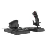 Syst�me de vol et support hotas pour pc - hori - double manette fontion de gouvernail - 200 fonctions ...