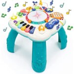 Table activité bébé 6 en 1 - marsee - jouet de table dactivité multifonctionnel - bleu - mixte Table activité bébé 6 en 1 - marsee - jouet de table dactivité multifonctionnel - bleu - mixte