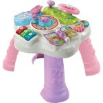 Table dactivités bilingue vtech - rose - pour bébés de 9 à 36 mois Table dactivités bilingue vtech - rose - pour bébés de 9 à 36 mois