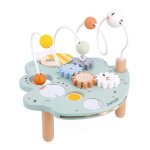 Table dactivit�s sweet cocoon - 5 activit�s premier age - jouet d�veil - en bois fsc - d�s 18 mois