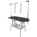 Table de bain pour animaux - uisebrt - grand - charge maximale 100 kg - pliable - antid�rapante