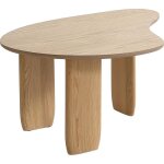 Table basse organique en bois 100 cm - aria