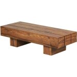 Wohnling table basse en bois massif sheesham 120cm conception large table de salon brun foncé table de ... Wohnling table basse en bois massif sheesham 120cm conception large table de salon brun foncé table de ...