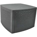 Table basse coffre de rangement de jardin exterieur effet rotin decoration design bar Table basse coffre de rangement de jardin exterieur effet rotin decoration design bar