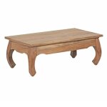 Table basse rectangulaire - wohnling - opium - bois massif acacia - style oriental Table basse rectangulaire - wohnling - opium - bois massif acacia - style oriental