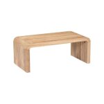 Table basse rectangulaire en acacia massif 100cm Table basse rectangulaire en acacia massif 100cm