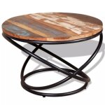 Vidaxl table basse bois de récupération massif 60 x 60 x 40 cm Vidaxl table basse bois de récupération massif 60 x 60 x 40 cm