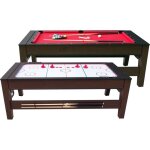 Table de billard & air hockey reverso 6ft marron / rouge pour lintérieur - cougar - mixte - dès 10 ans ... Table de billard & air hockey reverso 6ft marron / rouge pour lintérieur - cougar - mixte - dès 10 ans ...