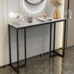 Table console entree en marbre blanche pour salon entrée couloir Table console entree en marbre blanche pour salon entrée couloir