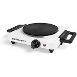 Table de cuisson lectrique - orbegozo - jp20 pe2715 - 1500 w - blanc - vitrocramique