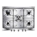 Table de cuisson au gaz - smeg se706sx3 - 5 lments - 70 cm - inox
