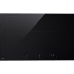 Table de cuisson induction - lg - 4 foyers - zone flex - 7400w - largeur 80 cm - noir Table de cuisson induction - lg - 4 foyers - zone flex - 7400w - largeur 80 cm - noir