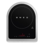Smeg table de cuisson à induction portable blanc Smeg table de cuisson à induction portable blanc