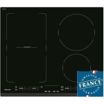 Table de cuisson induction sauter - 4 foyers - l60 x p51cm - spi4664b - 7200w - revtement verre - noir ...